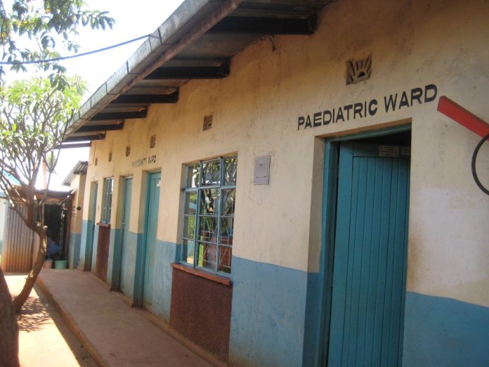 A ward block at a Kenyan health facility (file photo)