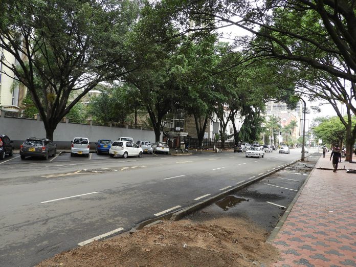 City Hall Way, Nairobi (file photo)
