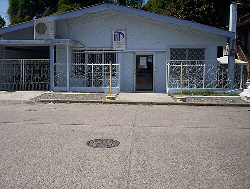A land registry office.