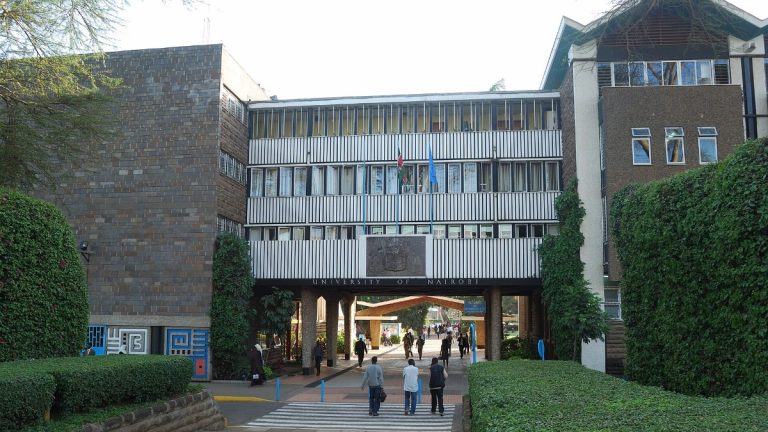 The University of Nairobi campus.