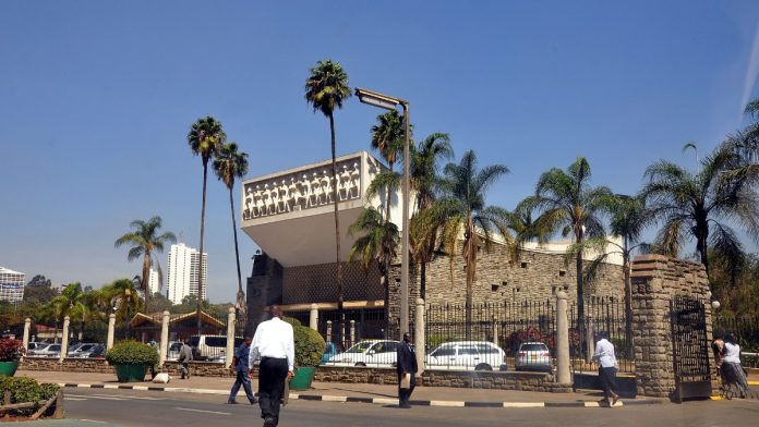Parliament Buildings in Nairobi (file photo)