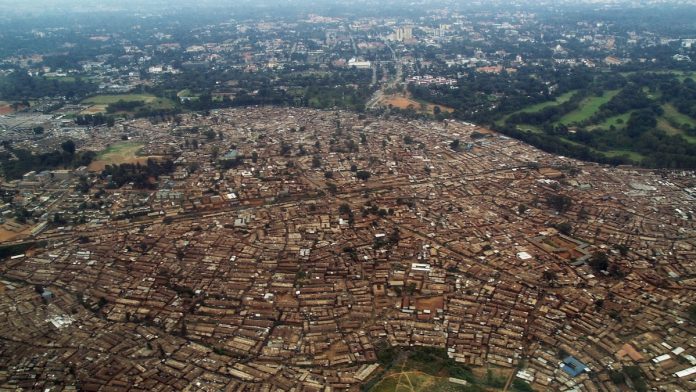 Kibera aerial view western part (file photo)