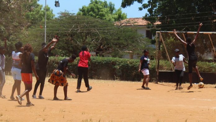 Ladies football in Kilifi county Kenya (file photo)
