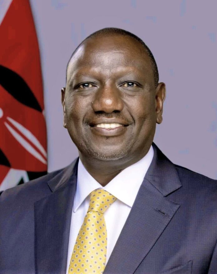 Official portrait of President William Ruto