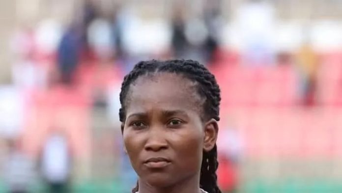 Esse Akida in Harambee Starlets kit