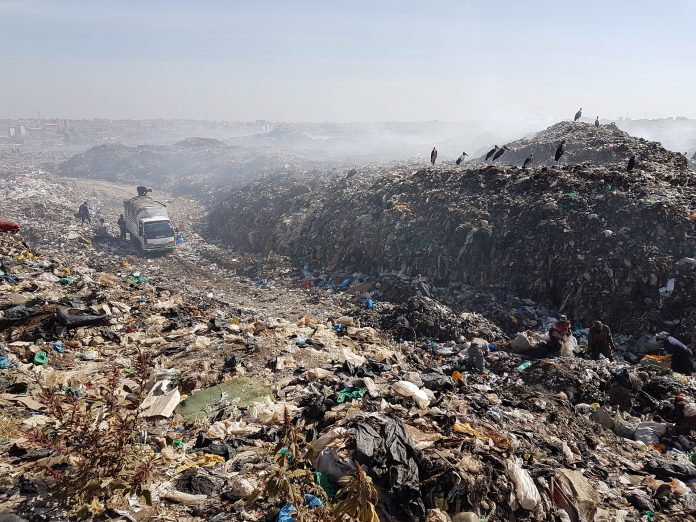 The Dandora dumpsite in Nairobi