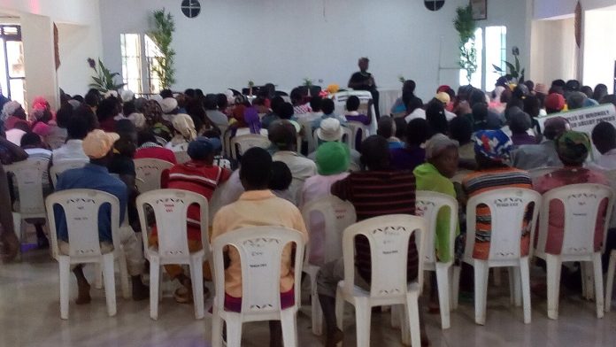 Voter education session in Kenya