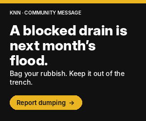 A blocked drain is next month’s flood. Keep rubbish out of the trench.