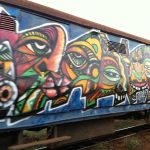 The painted Peace Train