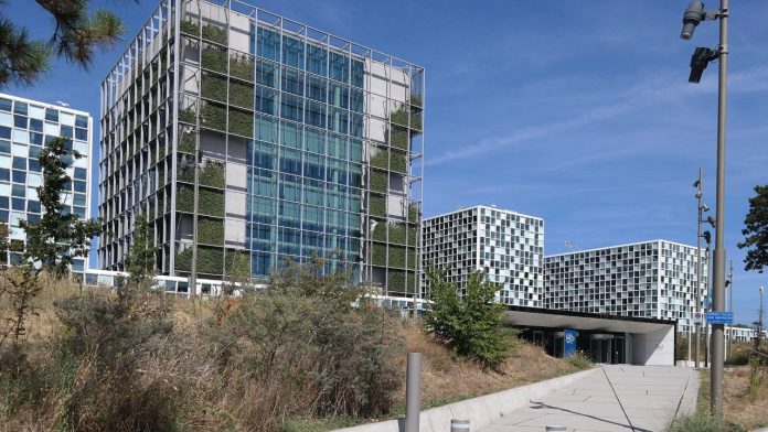 The International Criminal Court building in The Hague